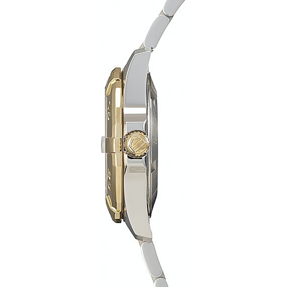 Tag Heuer Aquaracer Automatic Diamonds Silver Dial Two Tone Steel Strap Watch for Women - WBD2321.BB0320