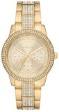 Michael Kors MK7292 Tibby Multifunction Women's Watch – Gold Dial & Gold Steel Bracelet