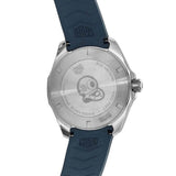Tag Heuer Aquaracer Quartz Blue Dial Blue Rubber Strap Watch for Men - WAY101C.FC6153