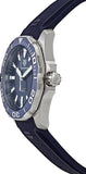 Tag Heuer Aquaracer Blue Dial Blue Rubber Strap Watch for Men - WAY111C.FT6155