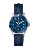 Tag Heuer Aquaracer Quartz Mother of Pearl Blue Dial Blue NATO Strap Watch for Women - WAY131L.FT6091