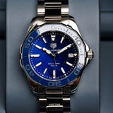 Tag Heuer Aquaracer Blue Ceramic Dial Watch for Women - WAY131S.BA0748