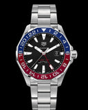 Tag Heuer Aquaracer Pepsi Black Dial Watch for Men - WAY201F.BA0927