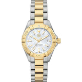 Tag Heuer Aquaracer Mother of Pearl Dial Two Tone Steel Strap Watch for Men - WBD1420.BB0321