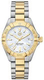 Tag Heuer Aquaracer Mother of Pearl Dial Two Tone Steel Strap Watch for Men - WBD1420.BB0321