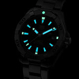 Tag Heuer Aquaracer Automatic Calibre 5 Men's Watch WBD2110.BA0928 – Black Dial with Silver Steel Strap