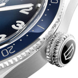 Tag Heuer Autavia Automatic Blue Dial Silver Steel Strap Watch for Men - WBE5116.EB0173