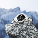 Tag Heuer Aquaracer Professional 200 Quartz Black Dial Silver Steel Strap Watch for Men - WBP1110.BA0627