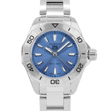 Tag Heuer Aquaracer Professional 200 Quartz Blue Dial Silver Steel Strap Watch for Women - WBP1415.BA0622
