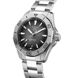 Tag Heuer Aquaracer Professional 200 Automatic Black Dial Silver Steel Strap Watch for Men - WBP2110.BA0627