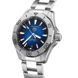 Tag Heuer Aquaracer Professional 200 Automatic Blue Dial Silver Steel Strap Watch for Men - WBP2111.BA0627