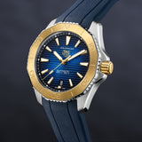 Tag Heuer Aquaracer Professional 200 Automatic Blue Dial Blue Rubber Strap Watch for Men - WBP2150.FT6210