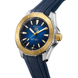Tag Heuer Aquaracer Professional 200 Automatic Blue Dial Blue Rubber Strap Watch for Men - WBP2150.FT6210