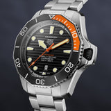 Tag Heuer Aquaracer Professional 1000 Superdiver Automatic Black Dial Silver Steel Strap Watch for Men - WBP5A8A.BF0619