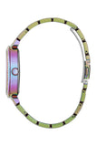 Guess Trend Diamonds Purple Dial Purple Steel Strap Watch for Women - GW0512L4