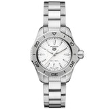 Tag Heuer Aquaracer Professional 200 Quartz Mother of Pearl Dial Silver Steel Strap Watch for Women - WBP1418.BA0622