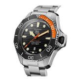 Tag Heuer Aquaracer Professional 1000 Superdiver Automatic Black Dial Silver Steel Strap Watch for Men - WBP5A8A.BF0619