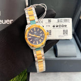 Tag Heuer Aquaracer Calibre 5 Women's Watch WBD2120.BB0930 – Blue Dial with Two-Tone Steel Strap