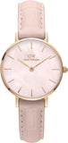 Daniel Wellington DW00100511 Petite Rouge Women's Watch – Pink Dial & Pink Leather Strap