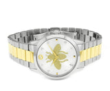 Gucci G Timeless Silver Dial Two Tone Steel Strap Watch For Women - YA126599