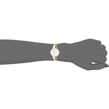 Calvin Klein Drift White Dial Rose Gold Steel Strap Watch for Women - K6S2N616