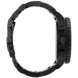 Nixon 51-30 Chrono Black Dial Black Steel Strap Watch for Men - A083-957