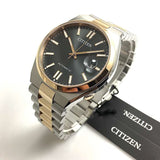 Citizen Tsuyosa NJ0154-80H Men's Automatic Watch – Grey Dial with Two-Tone Steel Strap