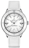 Breitling Superocean Heritage '57 Pastel Paradise A10340A71A1X1 Women's Watch – White Dial with White Leather Strap