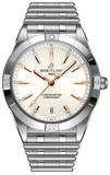 Breitling Chronomat Automatic 36 A10380101A2A1 Women's Watch – White Dial with Silver Stainless Steel Strap