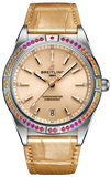 Breitling Chronomat Automatic 36 A10380611A1P1 Women's Watch – South Sea Brown Dial with Brown Leather Strap