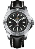 Breitling Colt Automatic 44mm A1738811/BD44/435X Men's Watch – Black Dial with Leather Strap