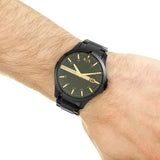 Armani Exchange Hampton AX2413 Men's Chronograph – Black Dial with Black Stainless Steel Strap