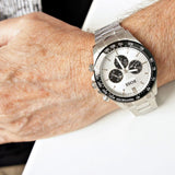 Hugo Boss Ikon White Dial Silver Steel Strap Watch for Men - 1512964