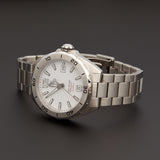Tag Heuer Formula 1 Calibre 5 Automatic White Dial Silver Steel Strap Watch for Men - WAZ2114.BA0875