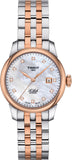 Tissot T006.207.22.116.00 Le Locle Automatic Diamonds Lady Watch – Mother of Pearl Dial & Two-Tone Steel Strap