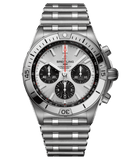 Breitling Chronomat B01 42 AB0134101G1A1 Men's Watch – Silver Dial with Stainless Steel Bracelet