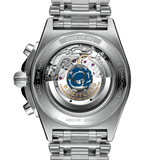 Breitling Chronomat B01 42 Six Nations Scotland Blue Dial Silver Steel Strap Watch for Men - AB0134A51C1A1