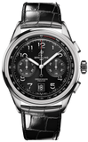 Breitling Premier B01 Chronograph 42 AB0145221B1P1 Men's Watch – Black Dial with Black Leather Strap