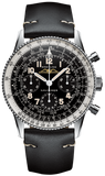 Breitling Navitimer Ref. 806 1959 Re-Edition AB0910371B1X1 Men's Watch – Black Dial with Black Leather Strap