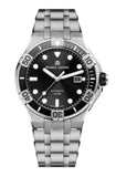 Maurice Lacroix AI6058-SS002-330-1 Aikon Venturer Automatic Men's Watch – Black Dial & Silver Stainless Steel Bracelet
