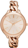 Michael Kors MK3223 Slim Runway Women's Watch – Rose Gold Dial & Rose Gold Steel Bracelet