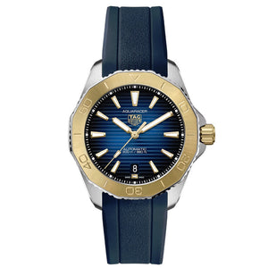 Tag Heuer Aquaracer Professional 200 Automatic Blue Dial Blue Rubber Strap Watch for Men - WBP2150.FT6210