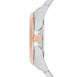 Emporio Armani Analog White Dial Two Tone Steel Strap Watch For Women - AR11029