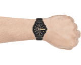 Armani Exchange Hampton AX2164 Men's Chronograph Watch – Black Dial with Black Stainless Steel Strap