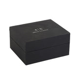 Armani Exchange Hampton AX2164 Men's Chronograph Watch – Black Dial with Black Stainless Steel Strap
