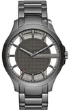 Armani Exchange Hampton AX2179 Men's Chronograph – Black Dial with Silver-Tone Stainless Steel Strap