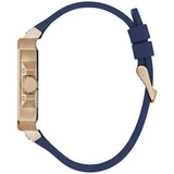 Guess Leo Chronograph Blue Dial Blue Silicone Strap Watch For Men - GW0637G3