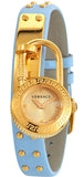 Versace VEDW00419 Medusa Lock Icon Quartz Women's Watch – White Dial & Blue Leather Strap