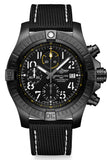 Breitling Avenger Chronograph 45 Night Mission V13317101B1X1 Men's Watch – Black Dial with Black Nylon Strap
