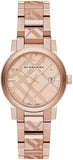 Burberry BU9235 The City Women's Watch – Rose Gold Dial & Rose Gold Steel Strap